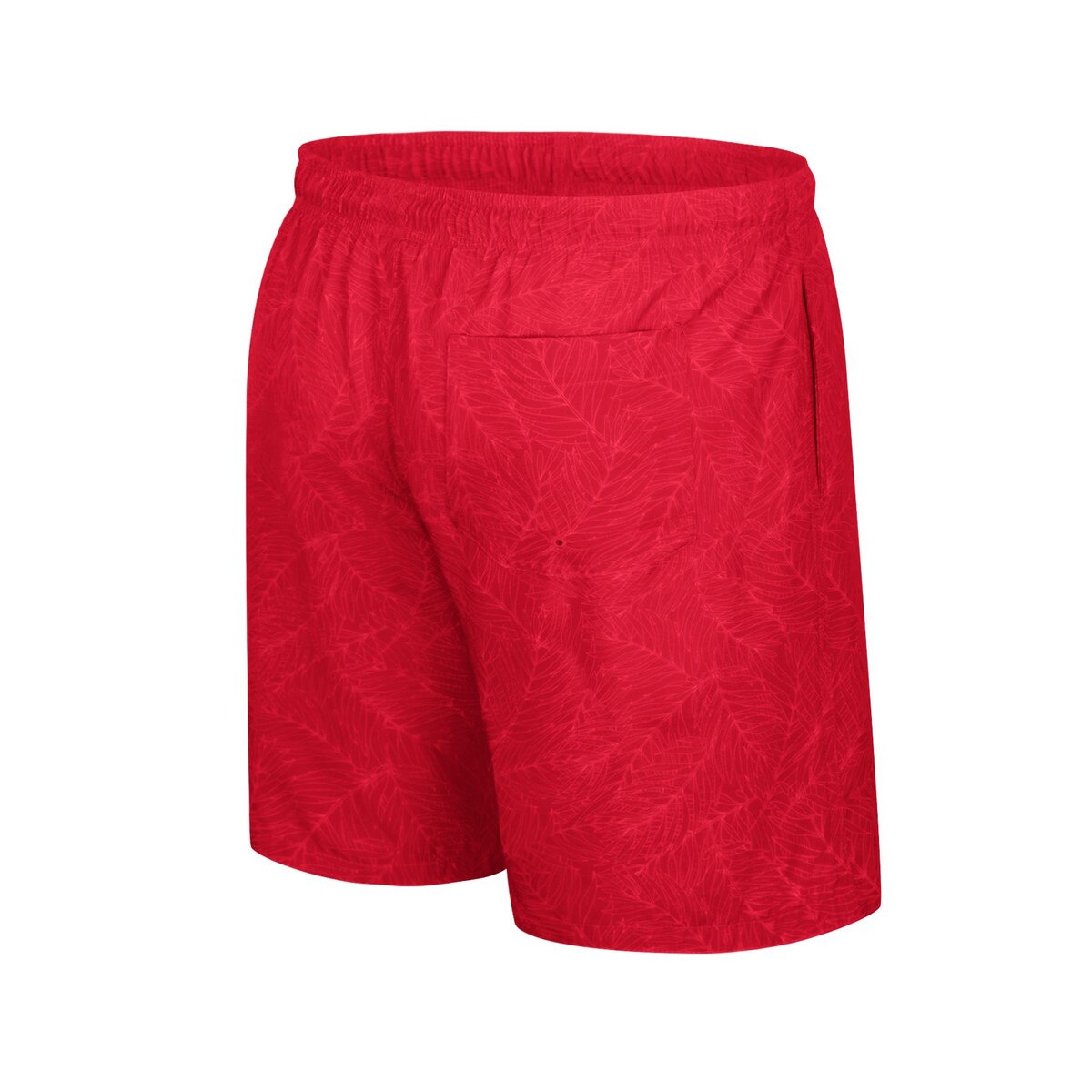 Red Men's Swim Shorts - Wolfhead